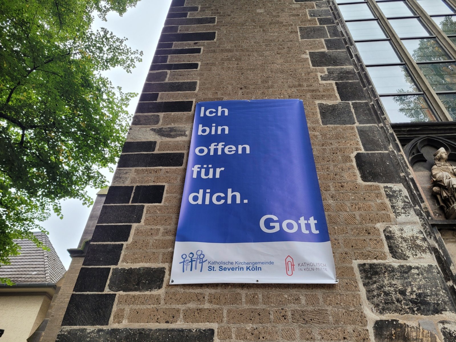 Ich bin offen für dich. Gott.