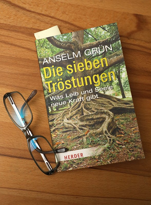 Die sieben Tröstungen : Was Leib und Seele neue Kraft gibt – Anselm Grün  – Herder, Freiburg 2014 (c) SilviaBins