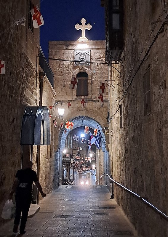 In der Jerusalemer Altstadt (c) privat